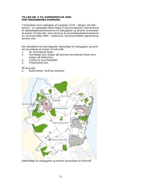 Lokalplan nr. H105 - Fredensborg Kommune