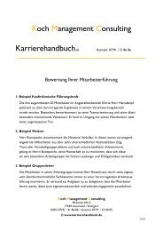 Druckversion als PDF-Dokument - Koch Management Consulting