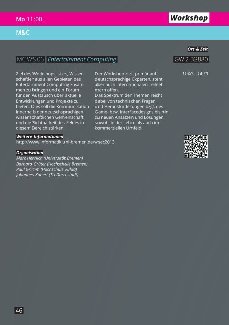 PDF Programmheft - Mensch & Computer