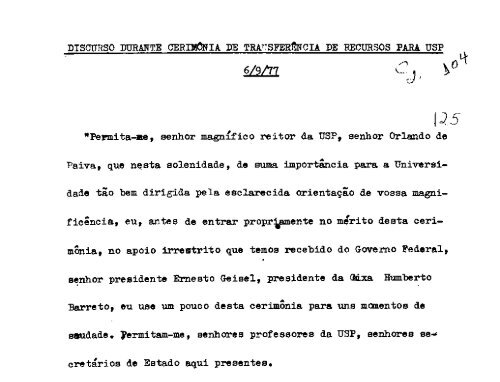 Discursos 1977 - Paulo Egydio