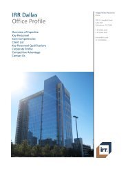 Office Profile - Integra Realty Resources, Inc.