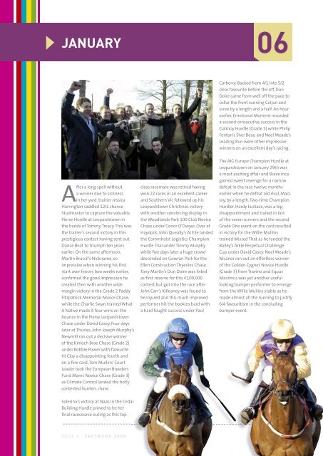 HRI Fact Book 2006 - Horse Racing Ireland