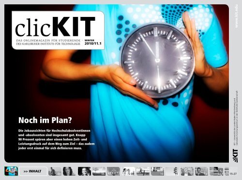 Noch im Plan? - KIT - PKM