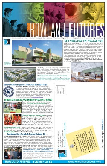 SUMMER FUTURES June 2012 evers.pdf - Rowland Unified School ...