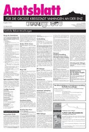 Amtsblatt_KW07_2014.pdf - Stadt Vaihingen an der Enz