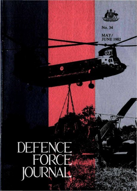 ISSUE 34 : May/Jun - 1982 - Australian Defence Force Journal