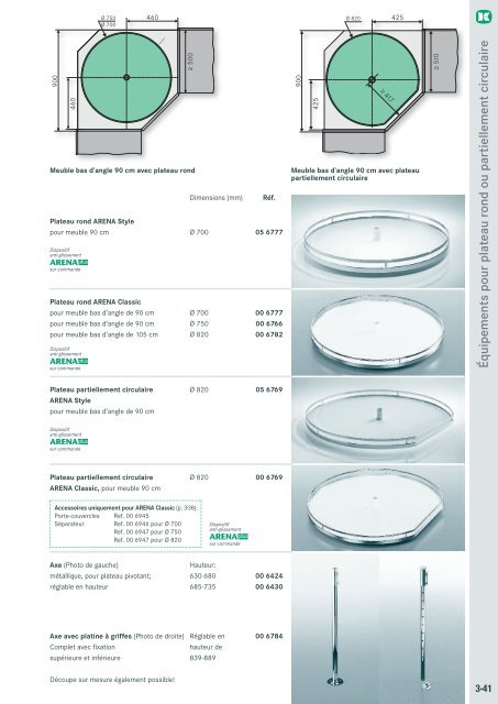 03 ÃƒÂ‰quipements pour meuble d'angle