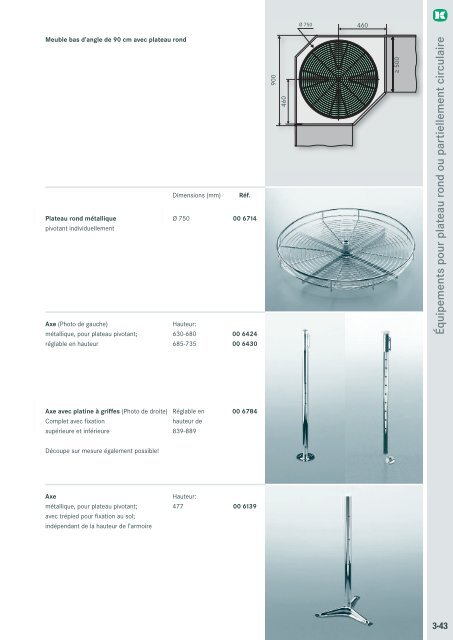 03 ÃƒÂ‰quipements pour meuble d'angle