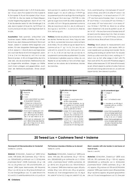 Anleitungen CrÃ©alana Nr. 21 - Schulana