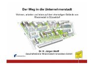 Der Weg in die Unternehmerstadt