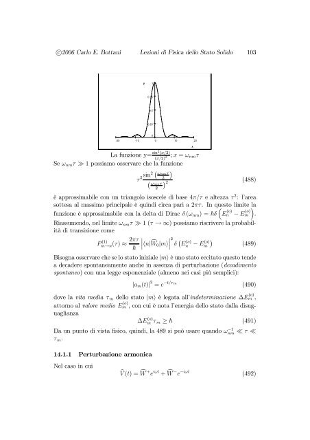 Appunti delle lezioni di Fisica dello stato solido A+B - Polihelp.com