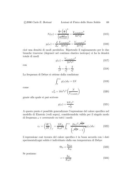 Appunti delle lezioni di Fisica dello stato solido A+B - Polihelp.com