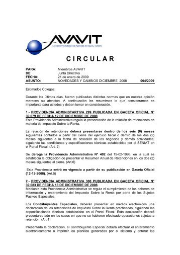 abrir adjunto .pdf - Avavit