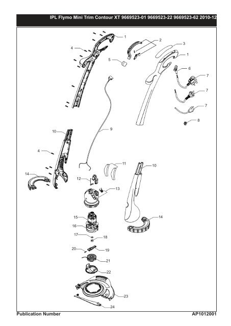 Flymo mini online trim contour xt