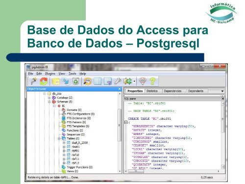 Projeto de MigraÃƒÂ§ÃƒÂ£o de BI utilizando a ferramenta ... - Unicamp