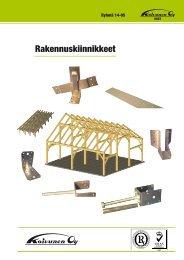 Rakennuskiinnikkeet - Koivunen Oy