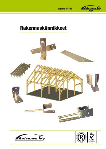 Rakennuskiinnikkeet - Koivunen Oy