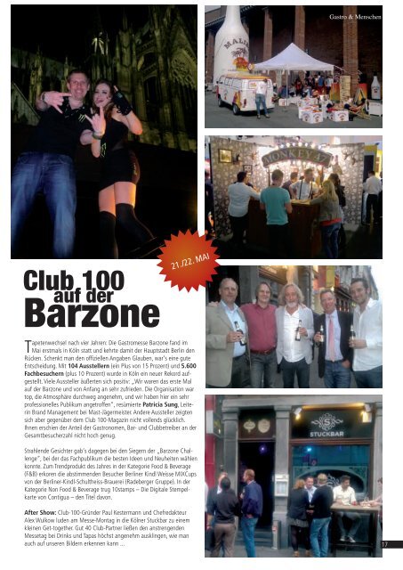 CLUB 100 Magazin - PK Club 100