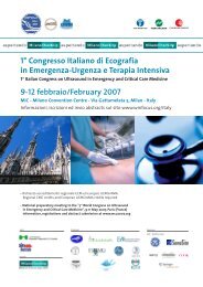 1Â° Congresso Italiano di Ecografia in Emergenza ... - Winfocus