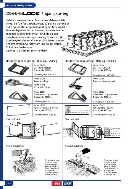 Produktkatalog Produktkatalog - Eiva-Safex