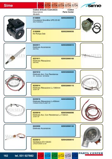 file allegato - Parts Center Srl