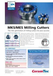 MKS/MES Milling Cutters