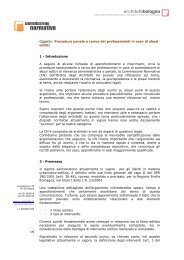 comunicato decreto penale condanna - Ordine degli architetti di ...