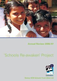 'Schools Re-awaken' Project - Rotary Sri Lanka