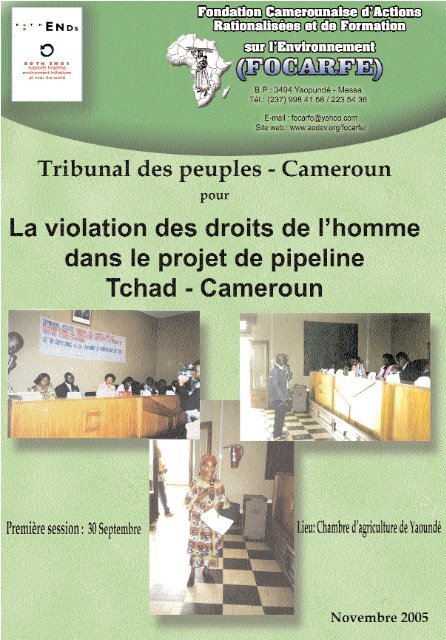 le tribunal des peuples cameroun - rinoceros