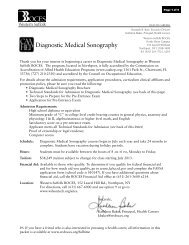 Diagnostic Medical Sonography - Western Suffolk Boces