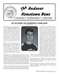 Andover Hometown News The - Gulemo