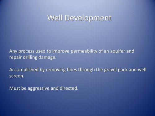 Designing Wells to Optimize Performance and Efficiency - ICWT