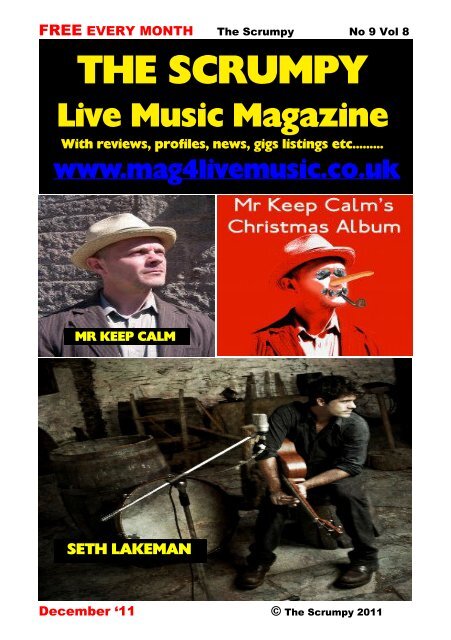 THE SCRUMPY DECEMBER - Mag 4 Live Music