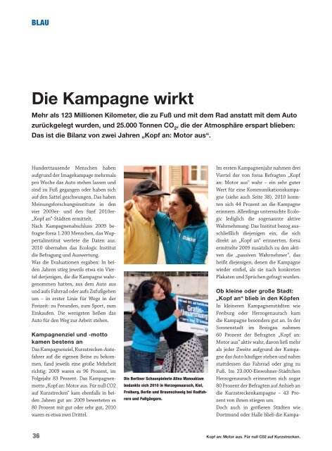 Die Kampagne - Kopf an