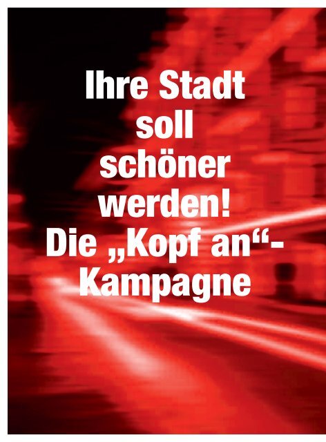 Die Kampagne - Kopf an