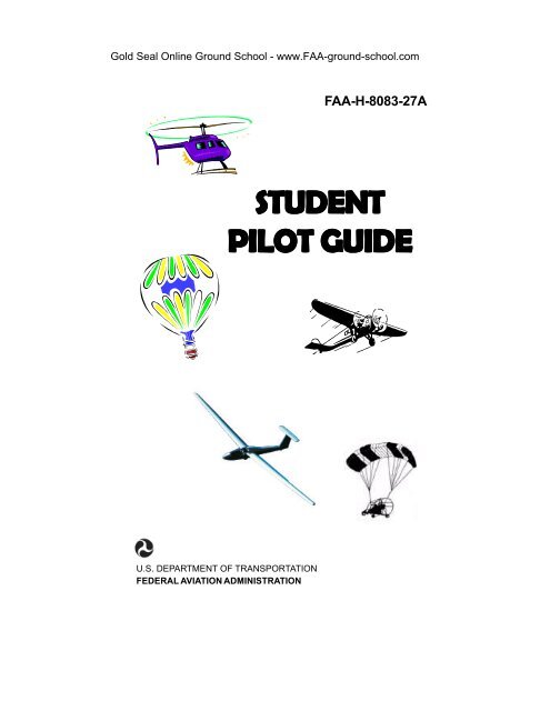 FAA Student Pilot Guide - Gold Seal Online Ground School