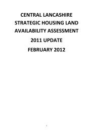 Central Lancashire Strategic Housing Land Availability Assessment