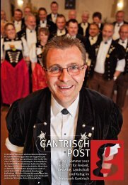Nr. 29, Sommer 2012 (PDF, 8.2 MB) - Gantrischpost