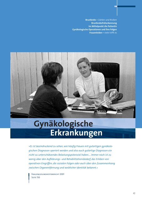 lesen - Bundeskoordination Frauengesundheit