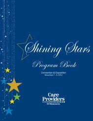 Program Book - Care Providers of Minnesota