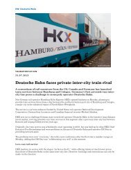 DW: Deutsche Welle - Railroad Development Corporation