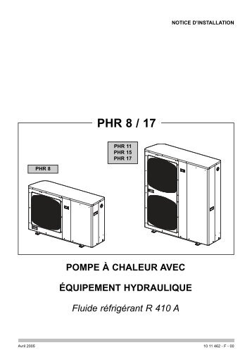 PHR Installation - ChaleurTerre