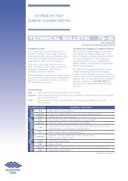 Australian Salt Marine Classifications - BlueScope Steel