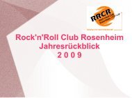 Junioren - Rock'n'Roll Club Rosenheim 1977 eV