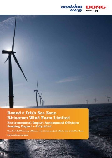 Rhiannon Wind Farm Ltd Offshore Scoping Report - Centrica