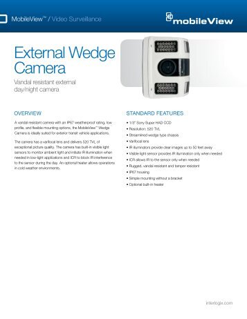 Data Sheet -- M5 Enclosure for Picture Perfect & Secure ... - Interlogix