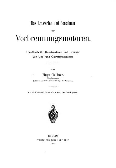 verbrennungsmotoren