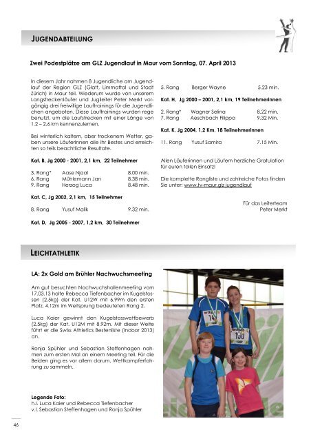 HÃ¼ntwanger Mitteilungsblatt 2 - 2013 - Gemeinde HÃ¼ntwangen