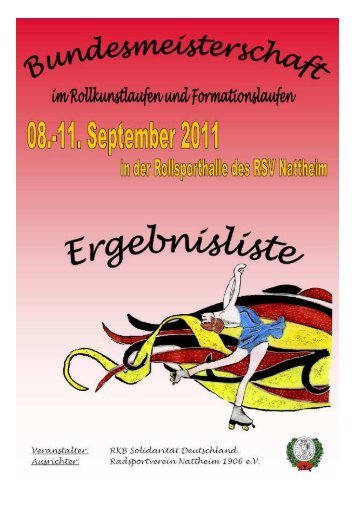 Ergebnisliste Bundesmeisterschaft Nattheim 2011 - Rollsportclub ...