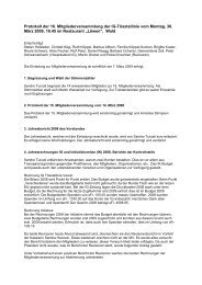 Protokoll der 16. Mitgliederversammlung der IG-Tösstallinie vom ...